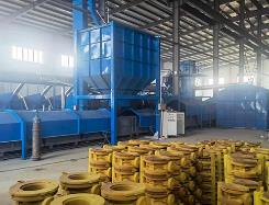 覆膜砂设备产生异响的原因与说说透气性不好的原因